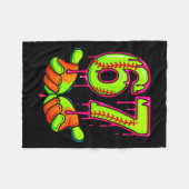 Softball 67 Six Seven Funny Gen Alpha Meme Drip Te Fleecedecke (Vorderseite (Horizontal))