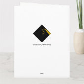 Softball-Abschluss-Karte Karte (Rückseite)