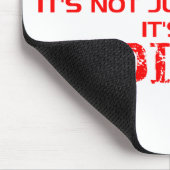 Softball-Adoption Mousepad (Ecke)