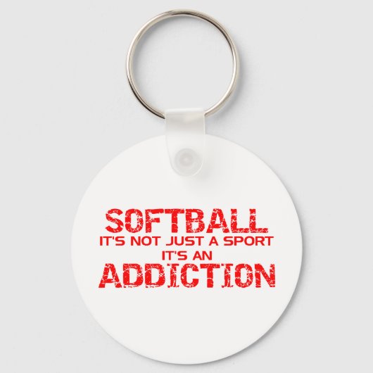 Softball-Adoption Schlüsselanhänger (Vorderseite)