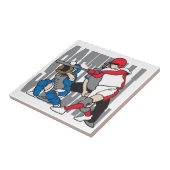 Softball-Aktion Fliese (Seite)