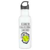 Softball-Angebot Edelstahlflasche (Vorderseite)