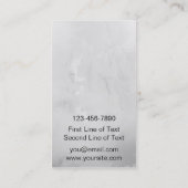 Softball Baseball Catcher's Mask Business Cards Visitenkarte (Rückseite)