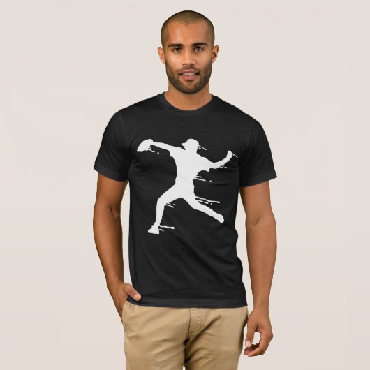 Softball Baseball Player T - Shirt (Vorne ganz)