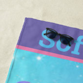 Softball Beach Handtuch (Beispiel)