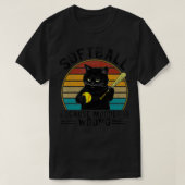 Softball because Murder is WrongBest Ideas cat lo T-Shirt (Design vorne)