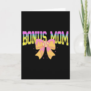 Softball-Bonus-Mama Eis-Drip Game Day Familie Ma Karte