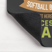Softball Brother Mousepad (Ecke)