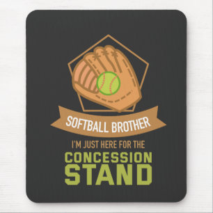 Softball Brother Mousepad