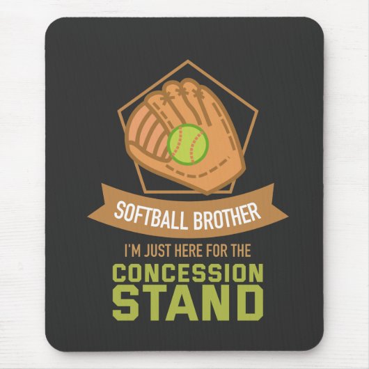 Softball Brother Mousepad (Vorne)