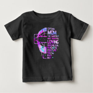 Softball Catcher Mama Die süßeste L Baby T-shirt