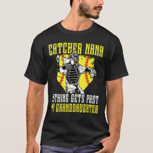 Softball Catcher Nana stolze Nana einer Softball-K T-Shirt