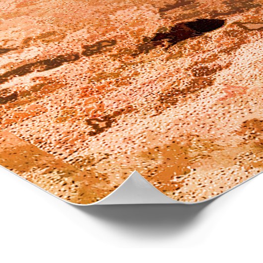 Softball-Catcher und Stadionmalerei Poster (Ecke)