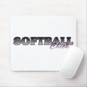 Softball Chick Mousepad (Mit Mouse)