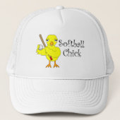 Softball Chick Truckerkappe (Vorderseite)