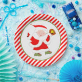 Softball Christmas Party Pappteller (Party)