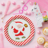 Softball Christmas Party Pappteller (Party)