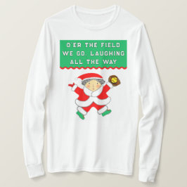 Softball Christmas T-Shirt