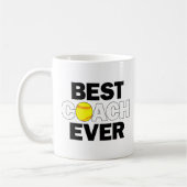 Softball Coach BEST COACH EVENT Tasse (Links)