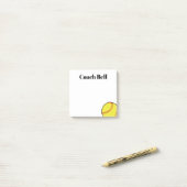 Softball Coach Custom danke Ihnen Geschenk klebrig Post-it Klebezettel (Auf Schreibtisch)