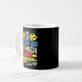 Softball Coach I Coach Girls Softball Coach Sport Kaffeetasse (Vorderseite Links)