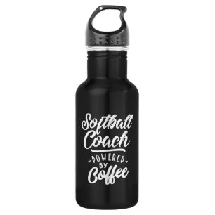 Softball Coach Job Title-Geschenk Edelstahlflasche
