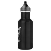 Softball Coach Job Title-Geschenk Edelstahlflasche (Rechts)