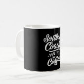 Softball Coach Job Title-Geschenk Kaffeetasse (Vorderseite Links)
