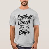 Softball Coach Job Title-Geschenk T-Shirt (Vorderseite)