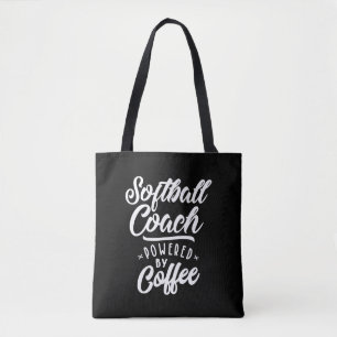 Softball Coach Job Title-Geschenk Tasche