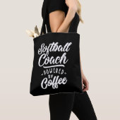 Softball Coach Job Title-Geschenk Tasche (Von Nahem)