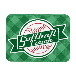 Softball Coach Magnet