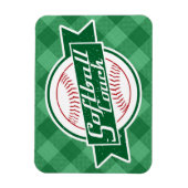 Softball Coach Magnet (Vertikal)