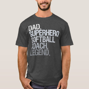 Softball Coach Papa T-Shirt