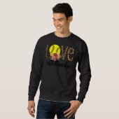 Softball Cousin Life Softball Player Cousin Sweatshirt (Vorne ganz)