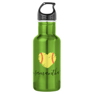 Softball Custom Personalisiert Girls Frauen Edelstahlflasche