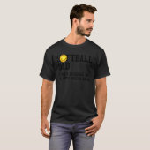 Softball Dad Definition   T-Shirt (Vorne ganz)