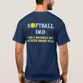 Softball Dad Shirt (Rückseite)