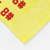 Softball-Decken Personalisiert, Trainer, Senioren Fleecedecke (Ecke)