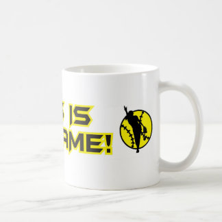 Softball dieses ist mein Spiel Kaffeetasse