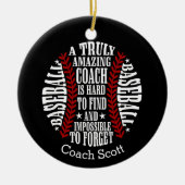 Softball ein wirklich phantastischer Trainer ist s Keramik Ornament (Vorne)