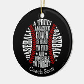 Softball ein wirklich phantastischer Trainer ist s Keramik Ornament (Links)