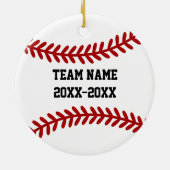 Softball ein wirklich phantastischer Trainer ist s Keramik Ornament (Hinten)