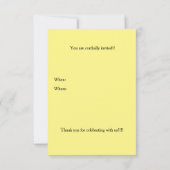 Softball Einladung (Rückseite)