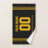 Softball-Einzelbestelltes Trikot mit Nummer und Na Handtuch (Handtuch)