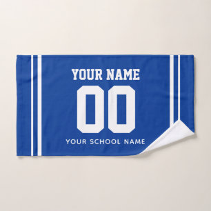 Softball-Einzelbestellungen Trikot Nummer & Name, Handtuch