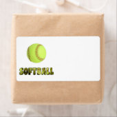 Softball-Etikett (Insitu)