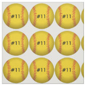 Softball Fabric Stoff (Muster)