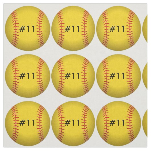 Softball Fabric Stoff (Muster)