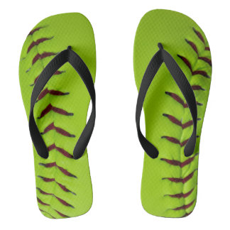 Softball-Flip-Flops Badesandalen